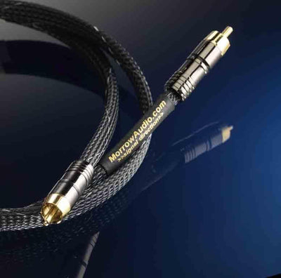 Best Subwoofer Cable - Best Slam - High Resolution - Morrow Audio