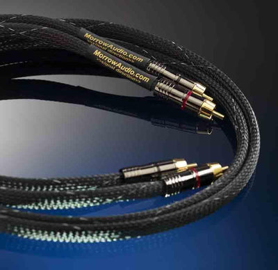 RCA Cables - Morrow Audio MA6 - Award Winning - 96 SSI Technology Wires