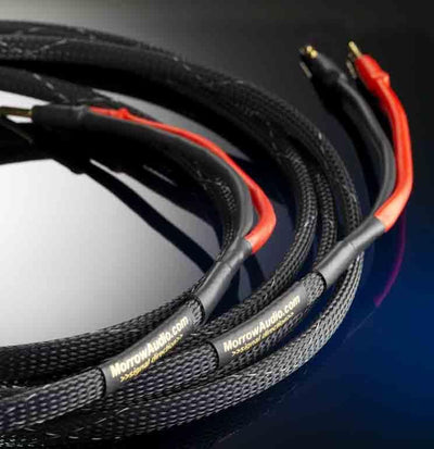 SP2 Speaker Cable Pair - 84 SSI Wires - Morrow Audio