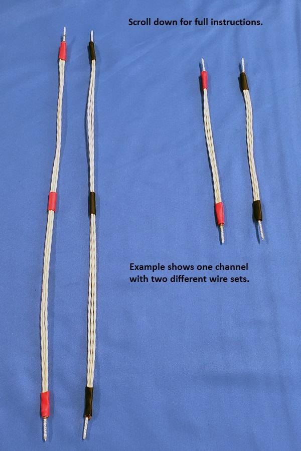 Speaker Internal Wiring Kits - Speaker Pair - Morrow Audio